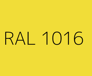 Покраска радиатора в цвет: RAL 1016 Жёлтая сера
