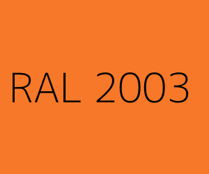 Покраска радиатора в цвет: RAL 2003 Пастельно-оранжевый