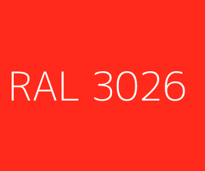 Покраска радиатора в цвет: RAL 3026 Люминесцентный ярко-красный