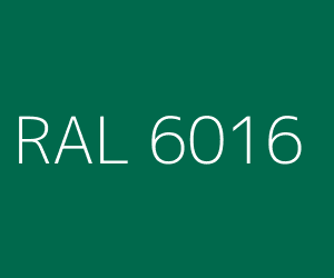 Покраска радиатора в цвет: RAL 6016 Бирюзово-зелёный