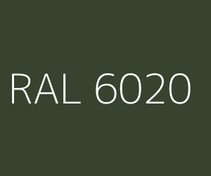 Покраска радиатора в цвет: RAL 6020 Хромовый зелёный