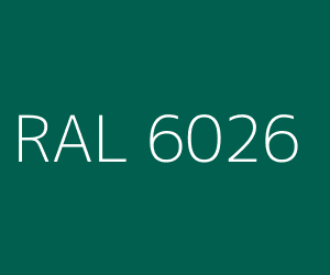 Покраска радиатора в цвет: RAL 6026 Опаловый зелёный