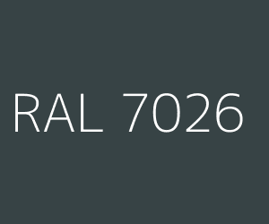 Покраска радиатора в цвет: RAL 7026 Гранитовый серый