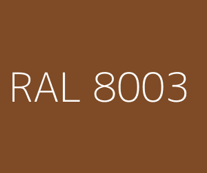 Покраска радиатора в цвет: RAL 8003 Глиняный коричневый