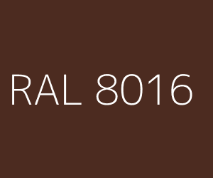 Покраска радиатора в цвет: RAL 8016 Махагон коричневый