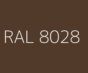 Покраска радиатора в цвет: RAL 8028 Терракотовый