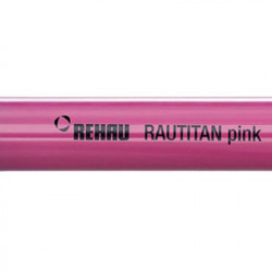 Труба из сшитого полиэтилена Rehau: Pink, PEX-A\EVAL, 20 х 2.8 мм, красная, 120 м