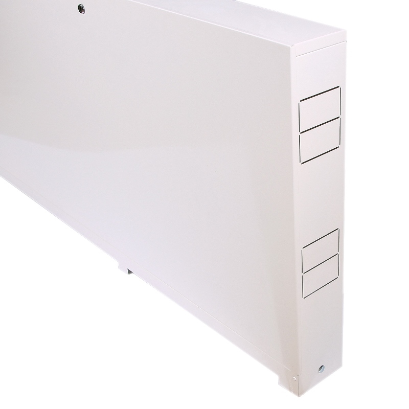 Шкаф коллекторный Uni-fitt: металлический, накладной, 125 мм, 450 - 1340 мм ширина