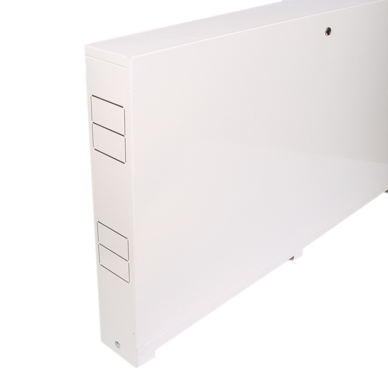 Шкаф коллекторный Uni-fitt: металлический, накладной, 125 мм, 450 - 1340 мм ширина