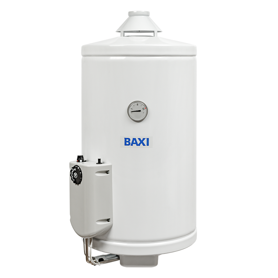 Бойлер настенный Baxi: SAG-3, 100 - 300 л, накопительный, газовый, белый